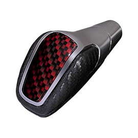 lanbo Shift Knob Prius 50 zvw50 zvw55 Customize Parts Dress Up Black Faux Leather Red Carbon 6 mm Replacement Parts Accessories lsk06r – 3 