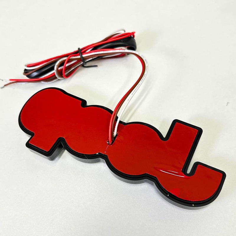 Jeep Lighted Tailgate Emblem(2014-18), Black