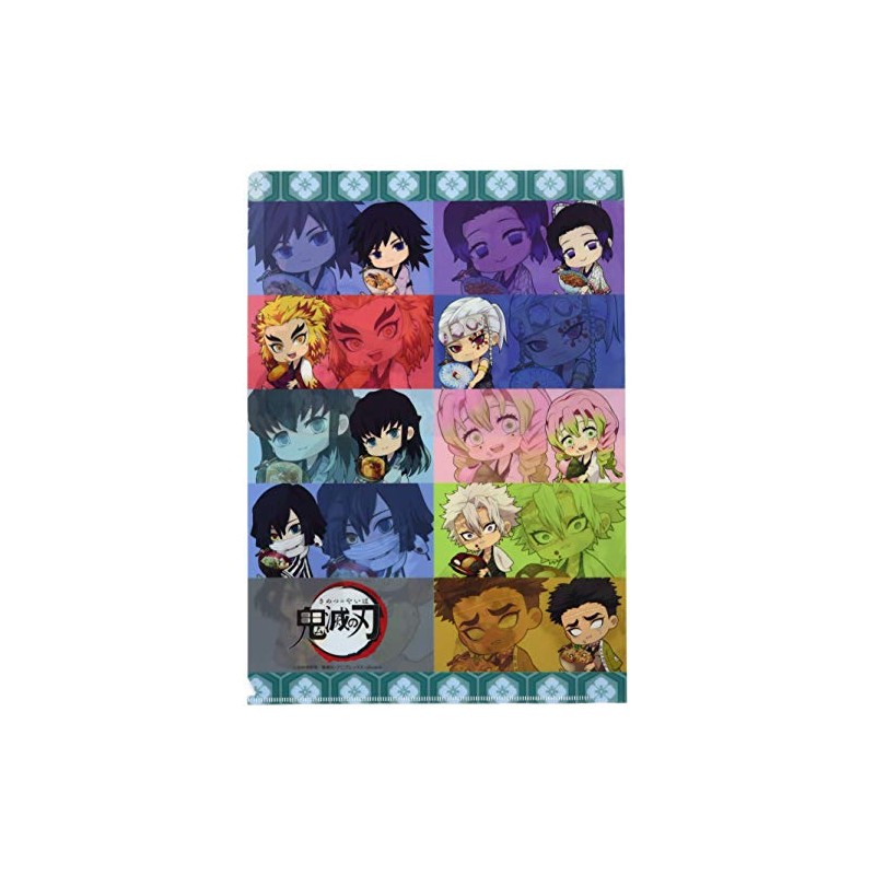 Demon Blade Mogumogu Meeting Gyugyutto Clear File 3 Pockets