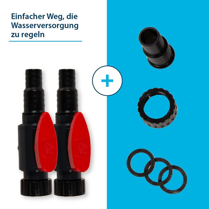 AquaForte 3-Way Valve Y Water Divider Diameter 20/25 mm, with