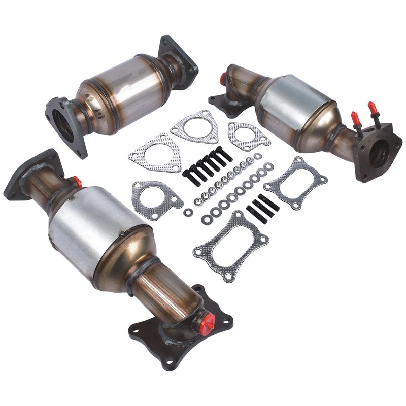 Complete Catalytic Converters 45131 45132 16447 Replacement for Honda Pilot