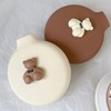 Teddy Bear Hairbrush Beige 071560DC 5ea