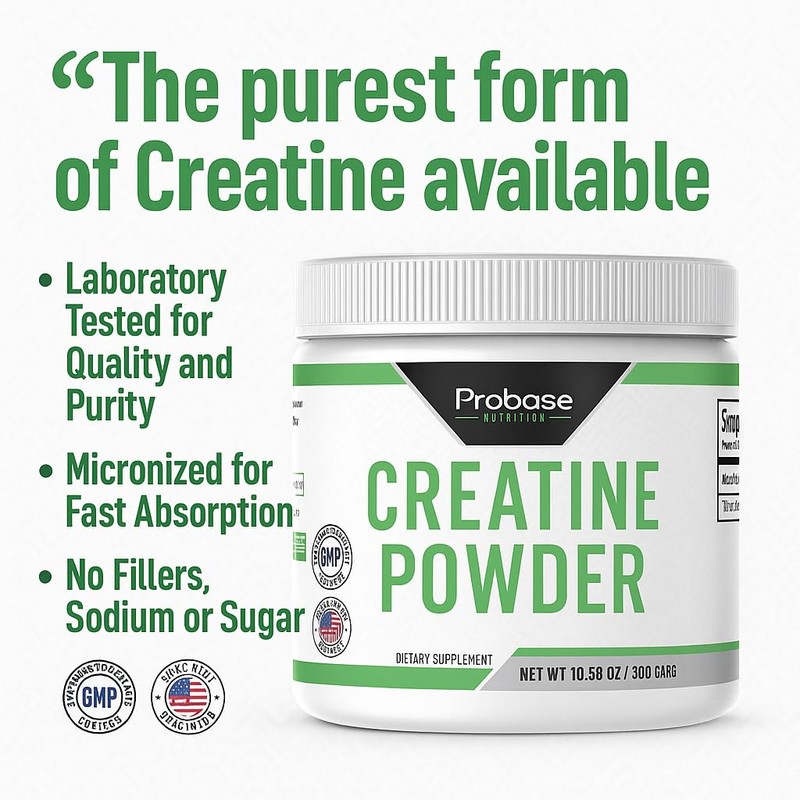 Probase Nutrition Creatine Powder 300 Grams