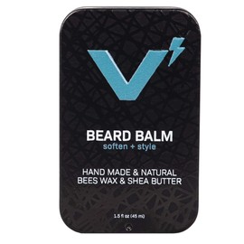 VOLT Beard Balm for Men - Organic Argan & Jojoba Oils, Mango & Shea Butter, Softens & Styles, Drift Scent, 1.5 Oz (45ml)