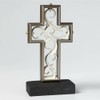 Unity Cross® Metallic Platinum & Pearl White; Unity Candle Unity