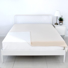 SILLY LEGACY Thin Reversible Waterproof Protective Cover or Liner for Bed or Couch, for Dogs and Cats, Babies; Incontinence, Dirt, Drool