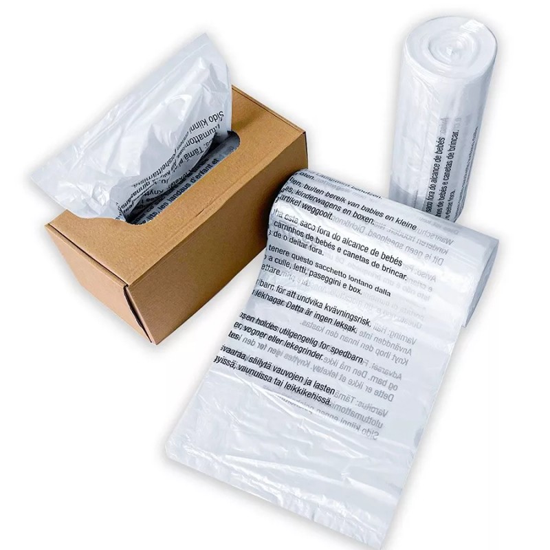 GAOKETOP Shredcare 50-Pack Paper Shredder Waste Bin Liners - Small