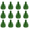 sourcing map 12pcs M4x8mm Knurled Thumb Screw Computer Case Threaded