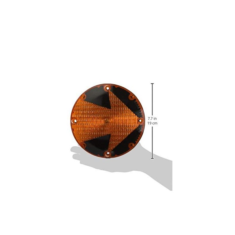 Grote 56083-7" School Bus Lights - Single Contact W/Arrow Lens,