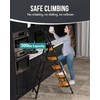 WOA WOA 5 Step Ladder, Ladders for Home, Anti-Slip Pedals,