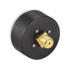 sourcing map Air Compressor Parts Pressure Gauge 1/4BSP 12.5mm Male