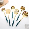 Gold Kitchen Utensils,7pieces Gold Cooking Utensils Set,Kitchen Tools Set With