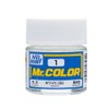 GSIクレオス Mr.カラー ホワイト (白) 光沢 10ml 模型用塗料 C1