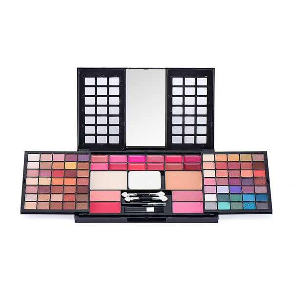 CHSEEO Make-Up Set Cosmetics Vanity Case Cosmetic Gift Set Lip Gloss Eyeshadow Concealer Palette Powder Lipstick Makeup Palettes for Face, Eyes and Lips #2