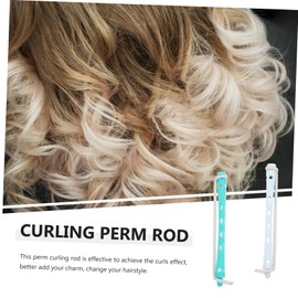 WOONEKY 12pcs Hair Curling Perm Rods for Women Portable Cold Wave Styling Tools for Hair Lightweight and Easy to Use for Home and Travel and Deform-resistant