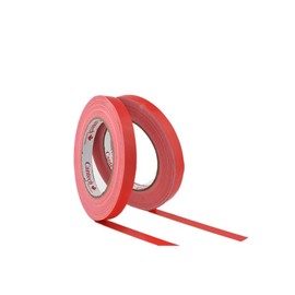 HAHIYO - Cinta floral roja de 0.5 pulgadas de ancho, cinta impermeable para floristería, cinta decorativa impermeable para ramo, tallo, arreglo de flores y manualidades florales, 2 rollos de 66 yardas