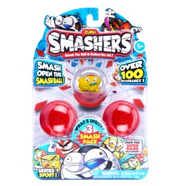 Zuru Smashers Collectible Series 1 Sports Themed 3-Pack