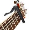 Capo，Guitar Capo for Acoustic and Electric Guitars with 5 Picks(Black)