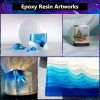 KISREL Crystal Clear Bulk 1 Gallon Kit Epoxy Resin No