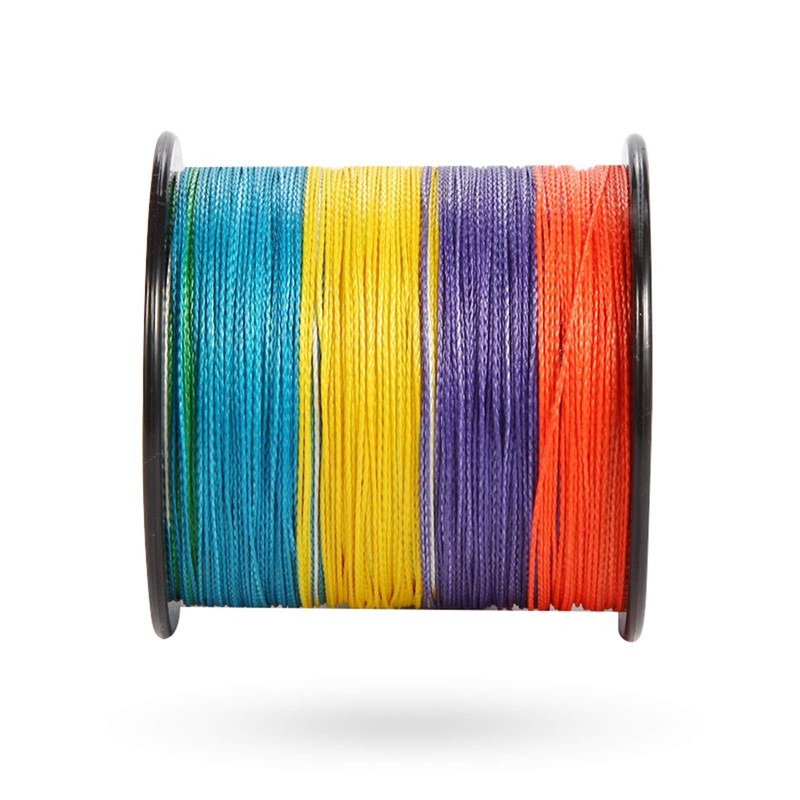 Ashconfish 16 Strands Multi Color 1000M PE Line Fishing Line