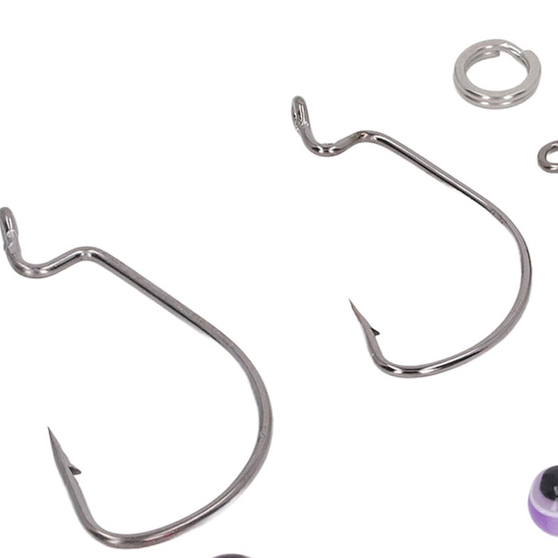 Fishing Terminal Tackle Kit Sharp Tip Stainless Steel Rust Proof