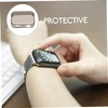 jojofuny Watch TPU Case 2 Pieces Full Coverage Anti-Fingerprint Easy