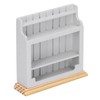 Dollhouse Cabinet Miniature Model Fine Workmanship Composite Wood Miniature Display