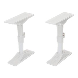 Kohnan Original LFX01-1979 Disaster Prevention Furniture, Fall Prevention, Tension, Extendable, Earthquakeproof Pole, Mini, Height 10.6 - 13.8 inches (27 - 35 cm), Pressure Resistance, Approx. 440.1 lbs (200 kg), White