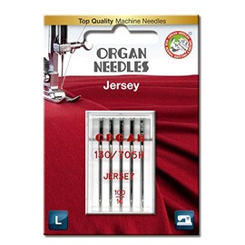 ORGAN NEEDLES #100/16 Jersey x 5 Needles
