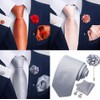 MaRowsm Necktie, Formal, Floral, Business, Job Hunting, Luxury, Striped, Wedding,