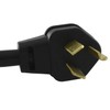 Conntek 30Amp NEMA 10-30 3 Prong Power Supply Replacement Cord,