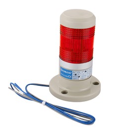 Baomain Warning Continuous Light 110 VAC Red LED Industrial Signal Light Tower Lamp LTP-502T