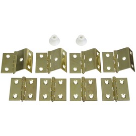 National Hardware N269-860 V474 Shutter Hinge Kit in Brass
