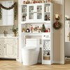 FACBOTALL Over The Toilet Storage Cabinet, Over Toilet Bathroom Organizer