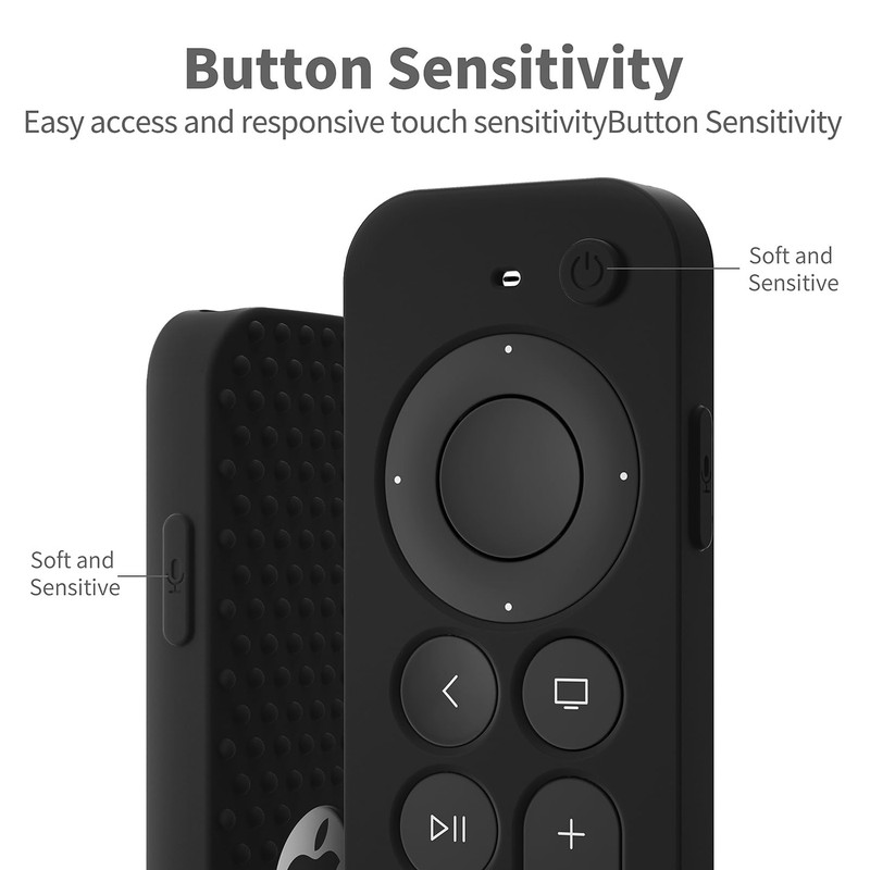 Hi Color Silicone Cover Compatible with Apple TV Siri Remote