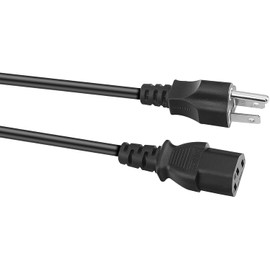 Hustery 5ft AC Power Cord Cable Lead Compatible with X100-4K Smart Home Theater Projector