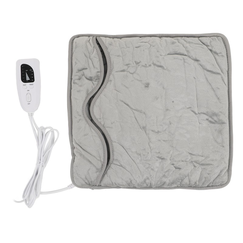 Electric Heated Foot Warmer Auto Shut Off Plug in Portable