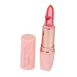 Ipetboom 2pcs Changing Moisturizer Lipstick Real Flower Flakes Jelly Lemon Flavor for Hydration and Shine for Daily Use