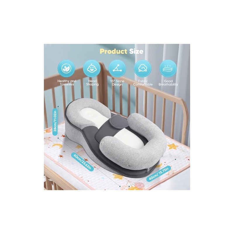 Mom's Breastfeeding Support Pillow, Breastfeeding Support Pillow, Nursing Pillow with