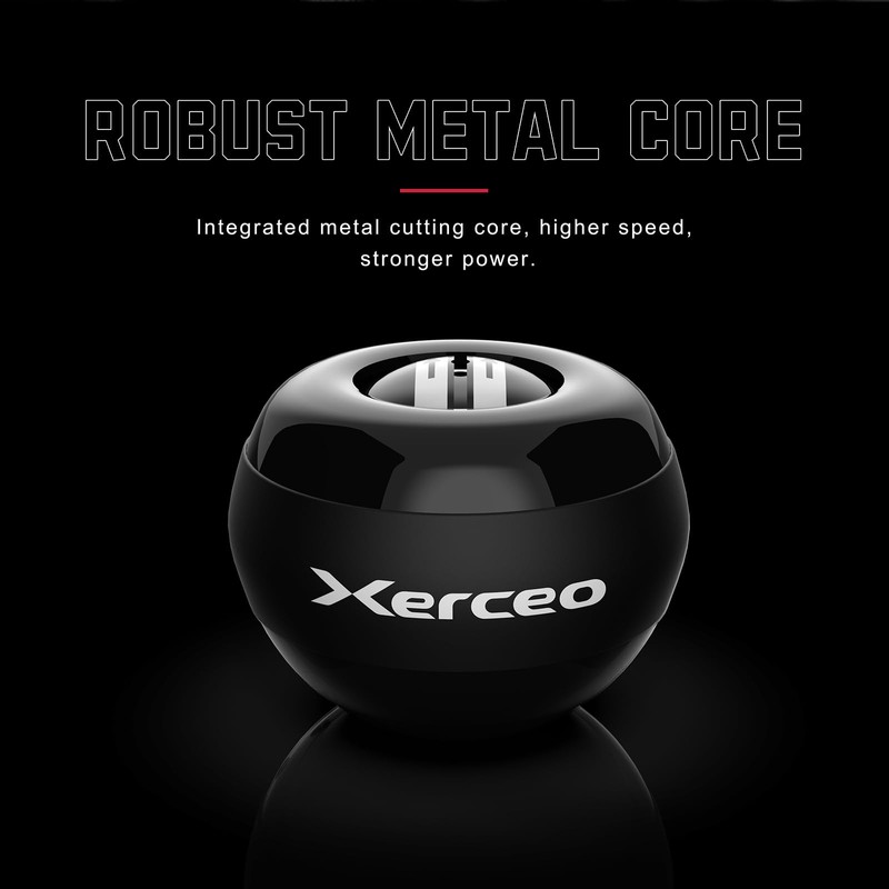 Xerceo Auto-Start Power Gyro Ball, for Wrist & Forearm Training,