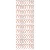 100pcs Shaped Paper Clips Electroplating Rose Gold Series Metal Portable