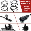 ABS Wheel Speed Sensor 4Pcs: Front Rear Left & Right