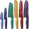 Astercook Knife Set, 12 Pcs Color-Coded Kitchen Knives Set, 6