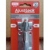 Ajustco AjustLock 4" Zinc Plated Adjustable Barrel Bolt Siding Lock