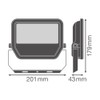 Ledvance 41W 6000LM White Aluminium LED Spotlight 100D - 840