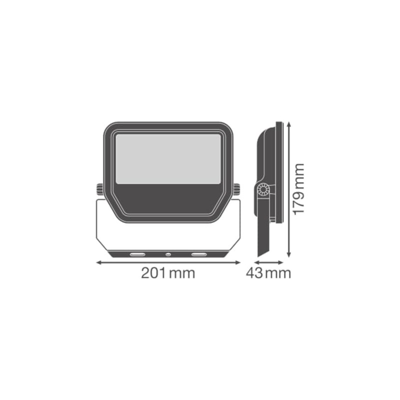 Ledvance 41W 6000LM White Aluminium LED Spotlight 100D - 840