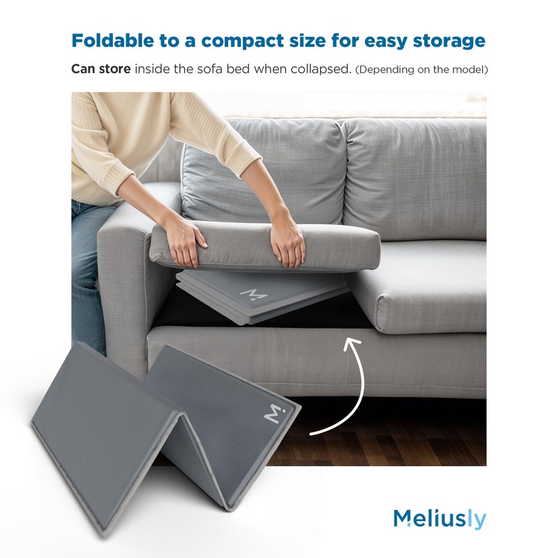 Meliusly Heavy Duty Sleeper Sofa Support Board (48x60 - Queen