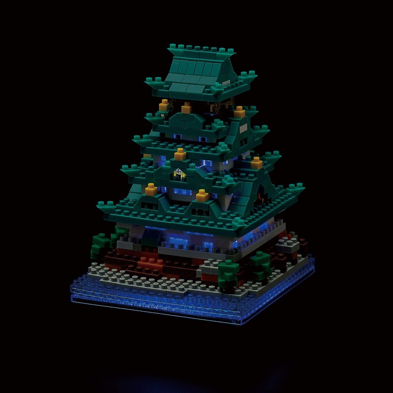 nanoblock - World Famous Buildings - Osaka Castle, Sight to