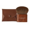 Too Cool for School Artist Vegan Pocket Powder Brush + Pouch Set, 3 Pieces, All Brown Color / 투쿨포스쿨 아티스트 비건 포켓 파우더 브러쉬 + 파우치 세트, 3개, ALL BROWN COLOR
