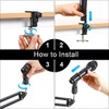 Soporte de Micrófono Adjustable con Brazo de Suspension Boom Tijera,BONKEEY